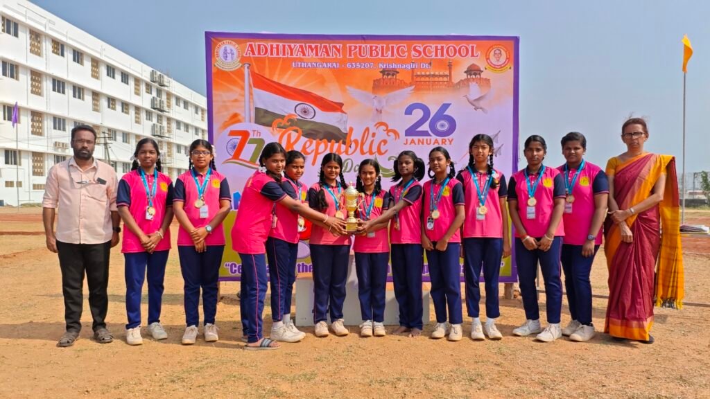 UNDER 14 HAND BALL GIRLS WINNERS