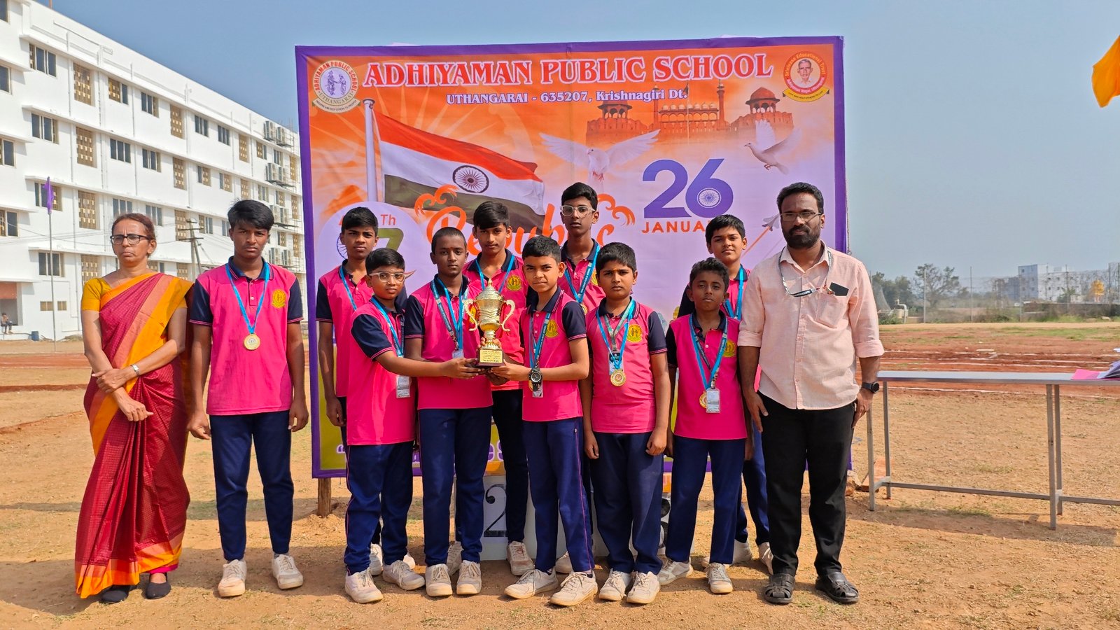 UNDER 14 HANDBALL BOYS WINNERS