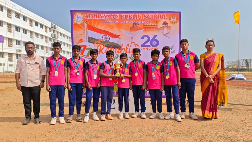 UNDER 14 VOLLEY BALL BOYS WINNERS