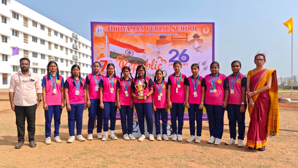 UNDER 14 VOLLEY BALL GIRLS WINNERS