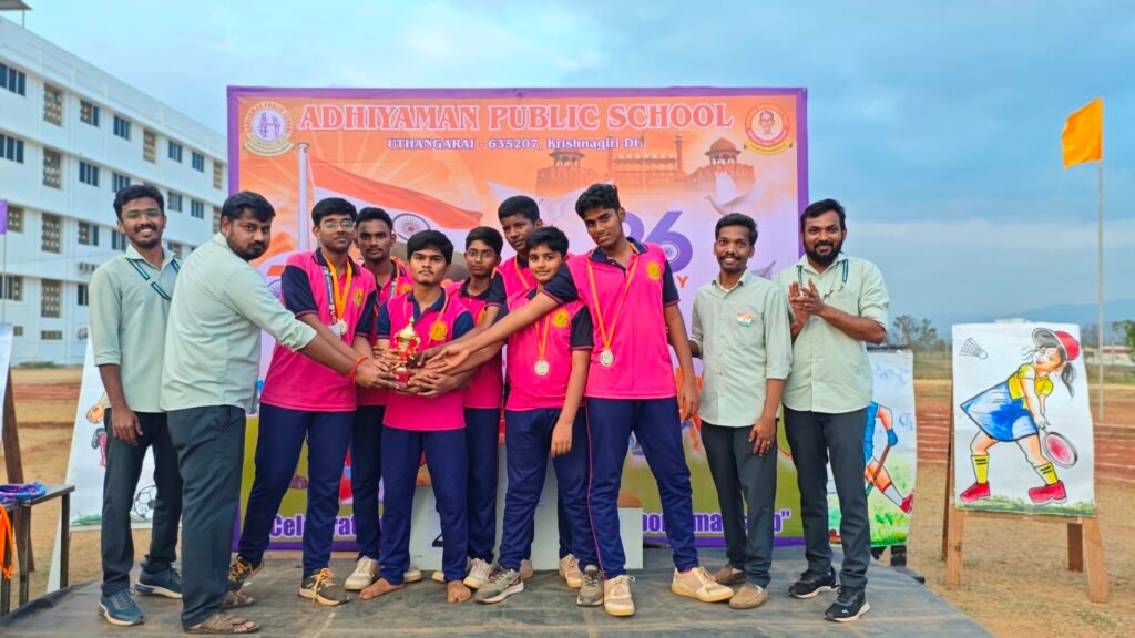 UNDER 17 BOYS HAND BALL RUNNER UP